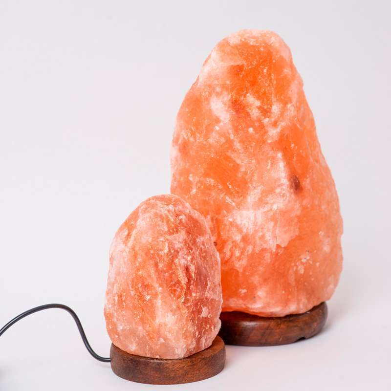 ornamento mando sutil Lampara de piedra de sal del Himalaya - Decolores Natur