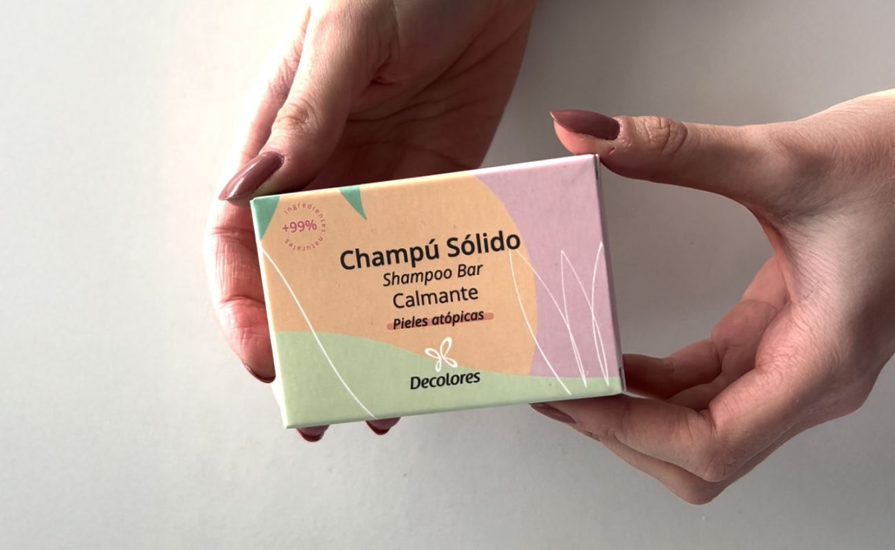 cosmética sólida decolores