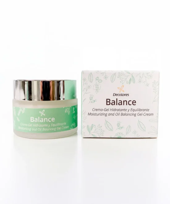 Crema facial Balance de Decolores hidratante y equilibrante