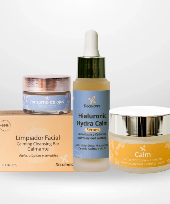 Rutina facial esencial prebiótica piel sensible