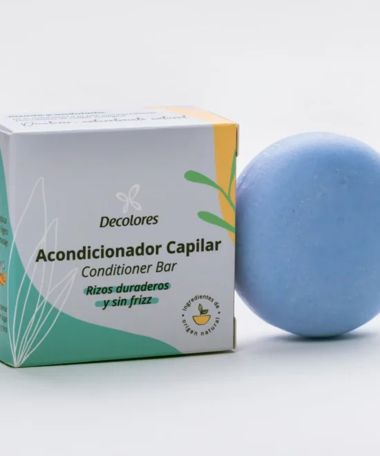 Acondicionador Sólido Natural para Cabello Rizado | Método Curly