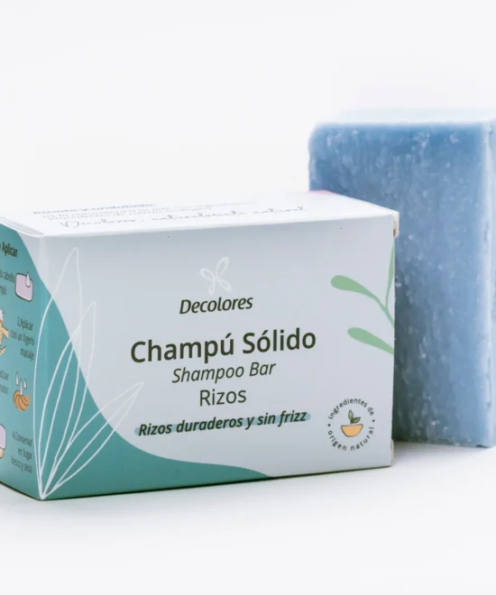 Champú Sólido Natural para Cabello Rizado I Método Curly