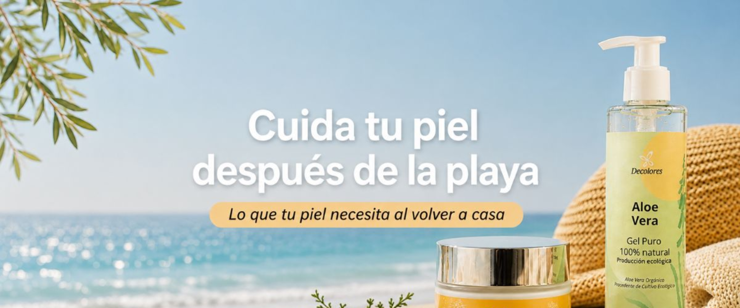 Cómo cuidar la piel después de un día de playa